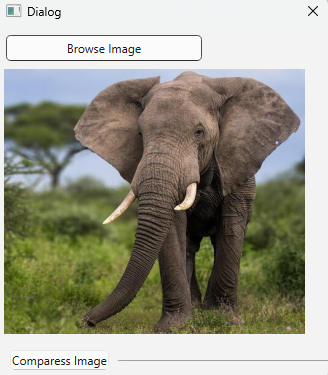 QT C++ Project on Image Compression